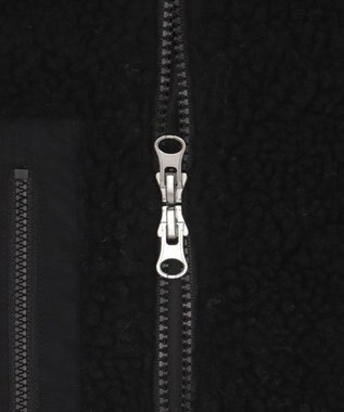 WEGO 【2025年秋冬新作アイテム/ユニセックス着用ITEM/SMLサイズ展開】ボアブルゾン ブラック