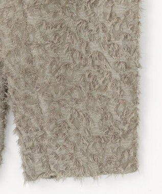 自由区 【SHIHOさん着用】カットジャカード パンツ モカ