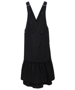 earth music&ecology ティアードフリルジャンスカ Black