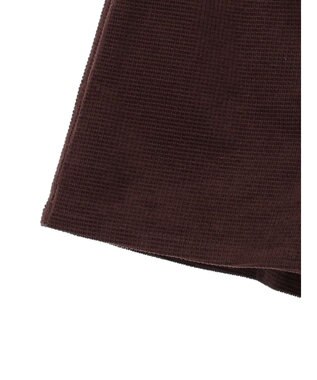 earth music&ecology ワッフルコーデュロイショートパンツ Brown