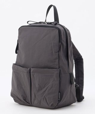 LA BAGAGERIE 【MONICA】フロントポケットバックパック ダークグレー