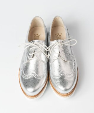 BONTRE 【BONTRE/ボントレ】ジュート厚底レースアップシューズ/05702-RS シルバー