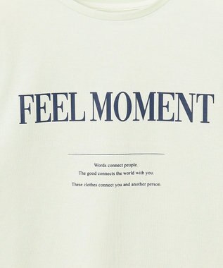 ICB L 【洗える】 ロゴTEE カットソー アイスグリーン系