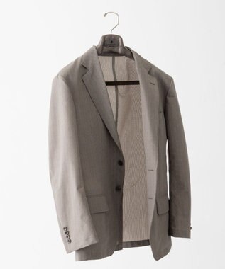 GOTAIRIKU 圧倒的清涼感・８つの機能美【接触冷感/通気性/軽量/撥水…等】クールドッツ セットアップパンツ_ヘリンボーンプリント（25年モデル） ベージュ_ヘリンボーン柄