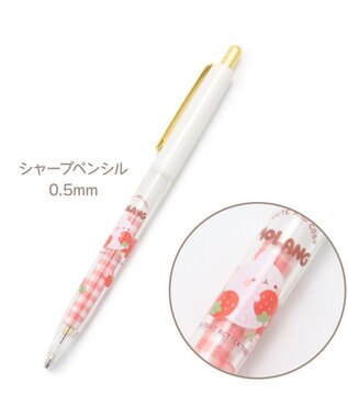 Mother garden 【2/15(日)迄 販売延長! 】マザーガーデン  モラン ボールペン /シャープペン 《いちご柄》 単品