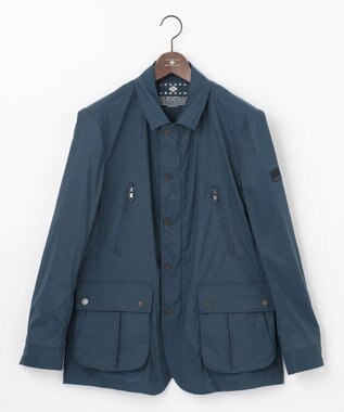 JOSEPH ABBOUD 【サスティナブル撥水】ハイパワーストレッチ アウター ブルー系
