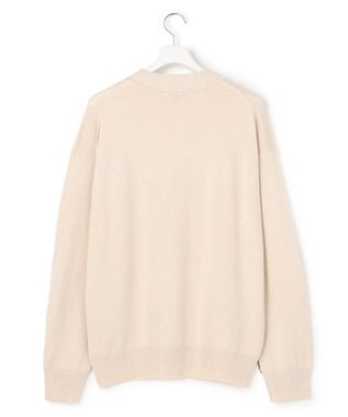 J.PRESS YORK STREET 【UNISEX】ハイゲージクルーネック ニット アイボリー系