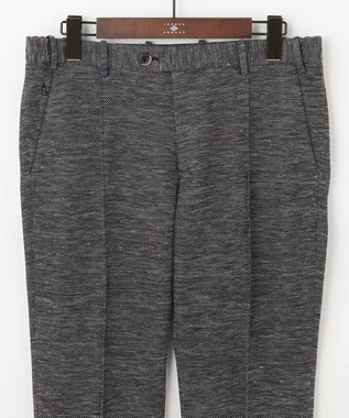 JOSEPH ABBOUD 【JAPAN FABRIC】ウエスト伸びる ジャージー パンツ グレー系
