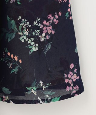 TOCCA 【洗える！】WATERCOLOR HARMONY ドレス ネイビー系