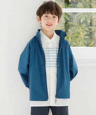 J.PRESS KIDS 【100-130cm】ポリエステルウェザークロス ブルゾン ダルブルー系