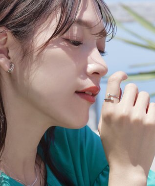 Tiaclasse パールロールリング シルバー