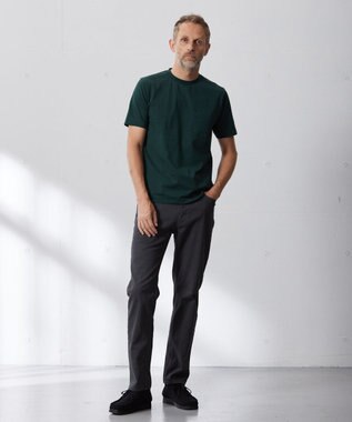 J.PRESS MEN バックプリントTシャツ グリーン系