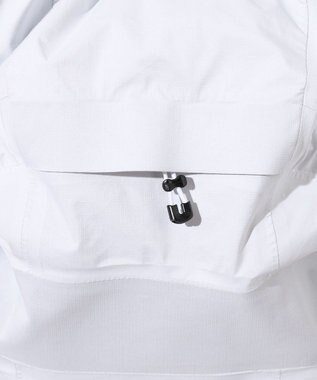 JOSEPH ABBOUD MOUNTAIN 【軽量/撥水/防風/透湿/ライナードッキング対応】ウルトラフライナイロン マウンテンシェルパーカー ホワイト系