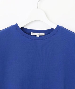 23区 L 【GLOW8月号掲載/接触冷感】半袖 クロップド IT TEE [WEB限定]ブルー系