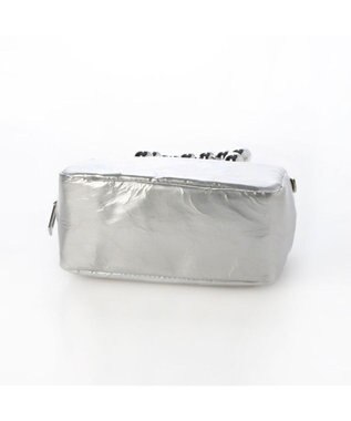 UNBILLION カカトゥ kakatoo / メタルビーズハンドル2wayスクエアバッグ シルバー