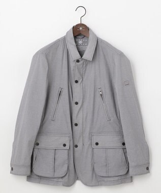 JOSEPH ABBOUD 【サスティナブル撥水】ハイパワーストレッチ アウター ライトグレー系