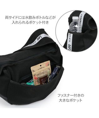 PET PARADISE Lee ロゴ メッシュ スリング キャリーバッグ S 超小型犬 約1.5～4kg ブラック