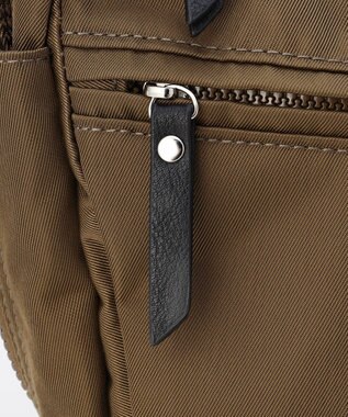 LA BAGAGERIE 【MONICA】サイドジップ2WAYトートバッグ カーキ