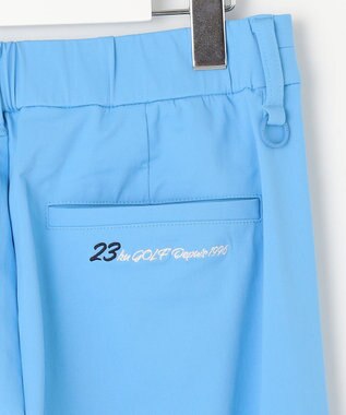 23区GOLF 【WOMEN】【ストレッチ】ハイテンション テーパードパンツ スカイブルー系