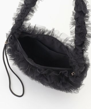 ANY SIS エアリーチュール ショルダーバッグ ライトグレー