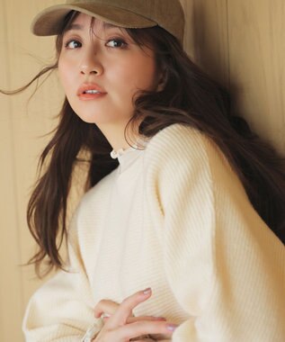 ANY L ウィンターニット エクリュ