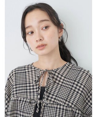 earth music&ecology ワッシャードロスト羽織りシャツ Check