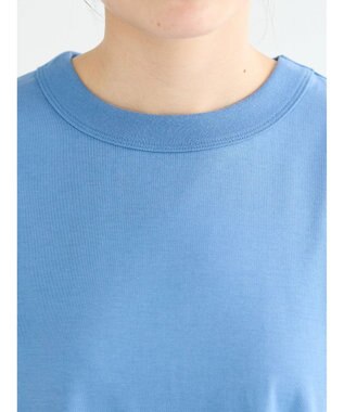 CRAFT STANDARD BOUTIQUE 接触冷感機能性フレンチスリーブワンピース Blue