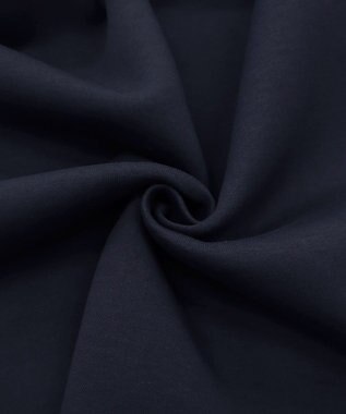 Tiaclasse パイピングノーカラーダンボールコート ネイビー