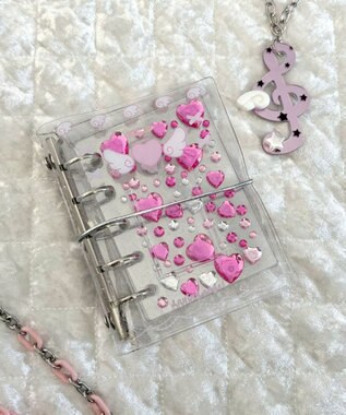  クリアラメハートエンジェルシールバインダー