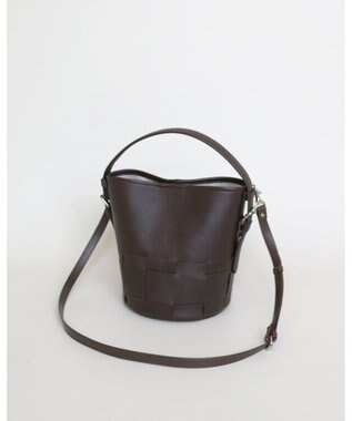 MORROW by thank HAZEL NL ハンドバッグ ディープブラウン