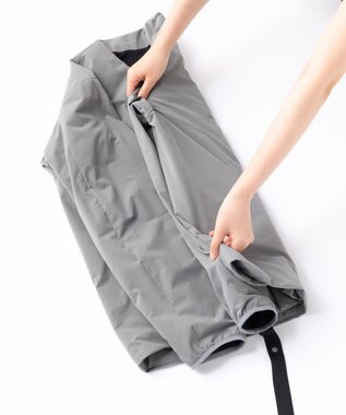 UNFILO MENS 【男女兼用】FINE MOVE+ ノーカラージャケット [23年秋冬商品] グレー