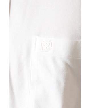 DAKS ジャージーストレッチシャツ ホワイト