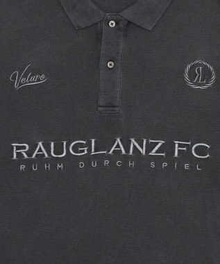 WEGO 【ユニセックス着用ITEM】ピグメントロゴポロシャツ（SS） スミクロ