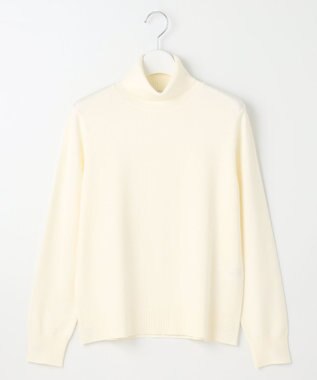 J.PRESS LADIES L 【ご好評につき新色追加！・WEB限定カラーあり・洗える】PRINCE タートルネック ニット ホワイト系