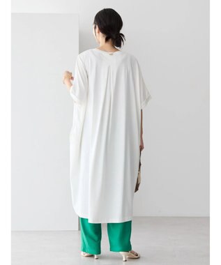 AMERICAN HOLIC バックタックカットチュニック Off White