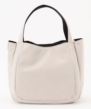 Y'SACCS 【ムック本掲載】ナイロンボンディングトート　Sサイズ アイボリー