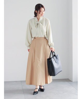 Te chichi パターンアソートボウタイブラウス《2026 spring catalog item》 イエロー