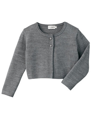 MIKI HOUSE HOT BISCUITS 【90-130cm】ニットボレロ