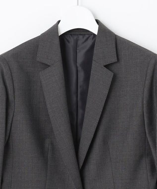 J.PRESS LADIES L BAHARIYE Houndstooth テーラード ジャケット グレー系3