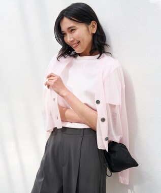 UNFILO BEAUTYFORM-Tコットン ベーシックTシャツ ピンク