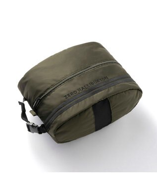 ZERO HALLIBURTON DICROS SOLOシリーズ シューズケース ZHG-B DS 85005 カーキ