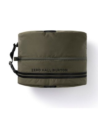 ZERO HALLIBURTON DICROS SOLOシリーズ シューズケース ZHG-B DS 85005 カーキ
