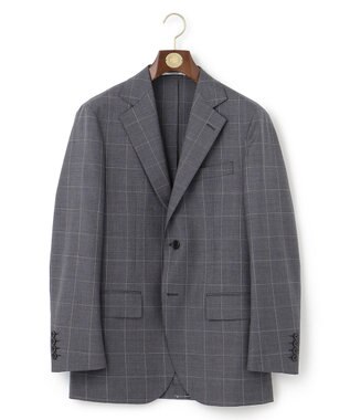 J.PRESS MEN 【J.PRESS MOVING / セットアップ対応】REDA ACTIVE ウィンドーペーン ジャケット グレー系4