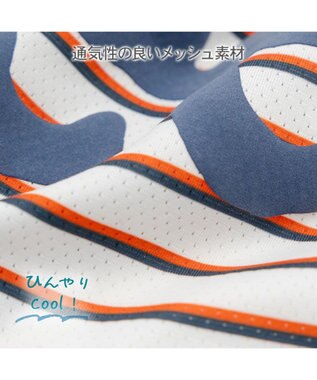 PET PARADISE Lee エコメイド ボーダー タンクトップ 中型犬 大型犬 ネイビー×レッド