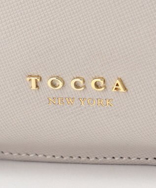 TOCCA 【ギフトにおすすめ！】PETALRIM MULTIBAG マルチバッグ ライトグレー×ホワイト系