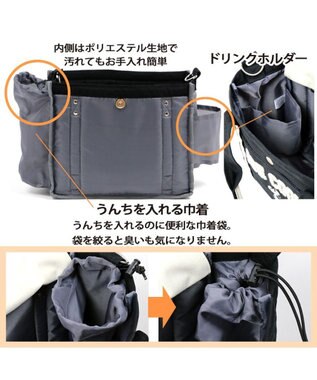 PET PARADISE スヌーピー お散歩バッグ(28×23cm) キャンバス ジョークール 紺（ネイビー・インディゴ）