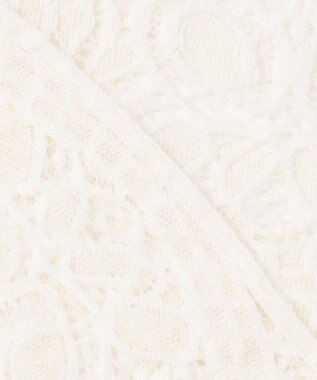 23区 【洗える】レース ブラウス ホワイト系