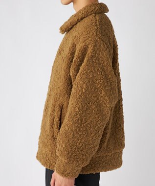 OP／FILA 【Kappa】カジュアル ボアジャケット ブラウン