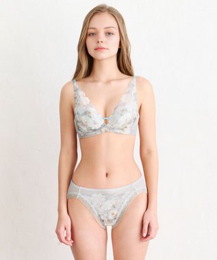 WACOAL 【重力ケアブラ】 ノンワイヤーブラ バストを重力から守る まる胸をキープ ラクなつけごこち Gカップまで対応 大きいサイズ レディース BXB194 /ワコール グレー