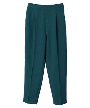 earth music&ecology テーパードパンツ Blue Green